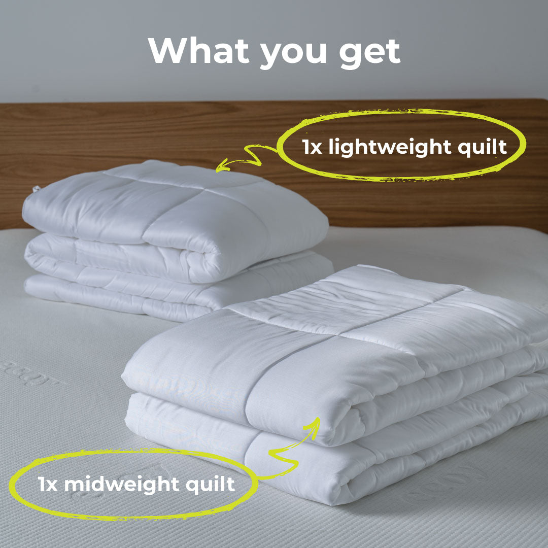 All Seasons 3-in-1 Bamboo Quilt