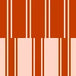 Burnt Peach Stripe + Burnt Orange Pillowcases