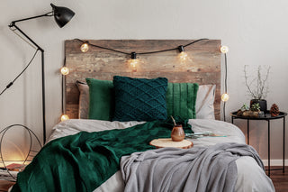 Quilts on bed