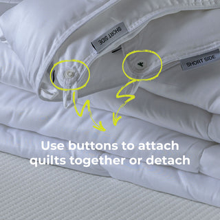 All Seasons 3-in-1 Bamboo Quilt