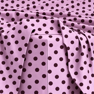 Cooling Bamboo Fitted Sheet | Polka
