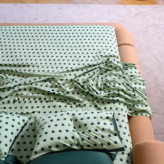 Cooling Bamboo Fitted Sheet | Polka