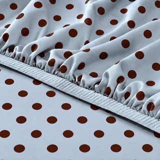 Cooling Bamboo Fitted Sheet | Polka