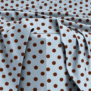 Cooling Bamboo Fitted Sheet | Polka