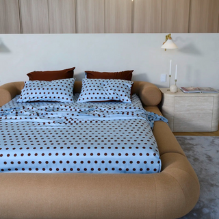 Cooling Bamboo Flat Sheet | Polka