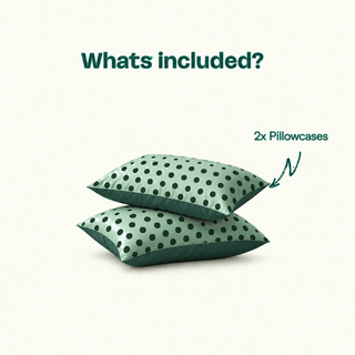 Cooling Bamboo Pillowcase Set | Polka