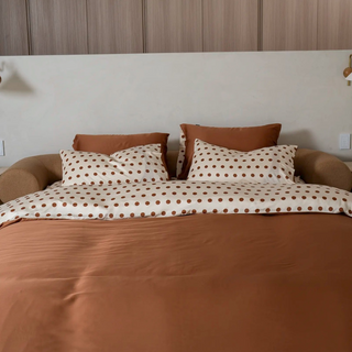 Cooling Bamboo Reversible Quilt Cover | Polka