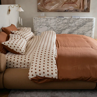 Cooling Bamboo Reversible Quilt Cover | Polka