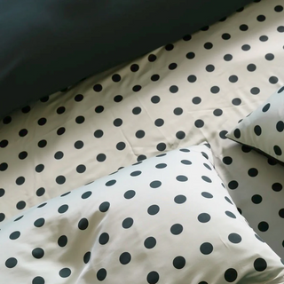 Cooling Bamboo Reversible Quilt Cover | Polka