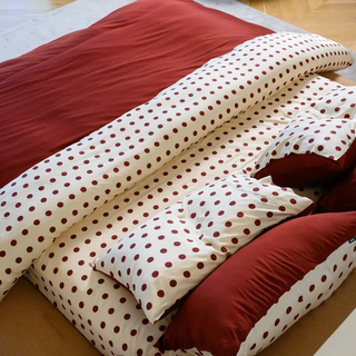 Cooling Bamboo Quilt Cover Set | Polka