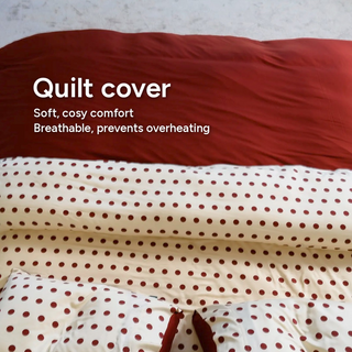 Cooling Bamboo Quilt Cover Set | Polka