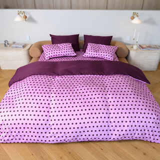 Cooling Bamboo Quilt Cover Set | Polka