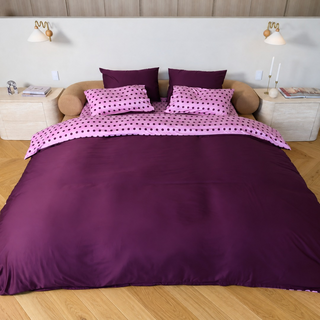 Cooling Bamboo Quilt Cover Set | Polka