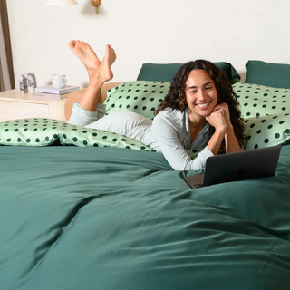 Cooling Bamboo Quilt Cover Set | Polka