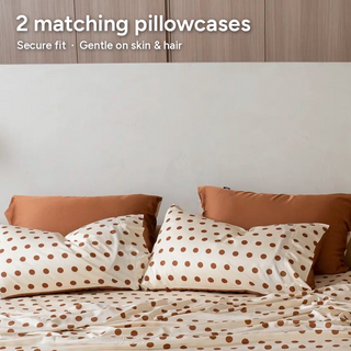 Cooling Bamboo Sheet Set | Polka