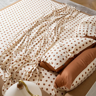 Cooling Bamboo Sheet Set | Polka