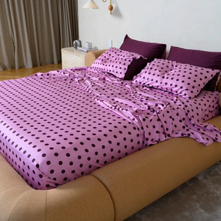 Cooling Bamboo Sheet Set | Polka