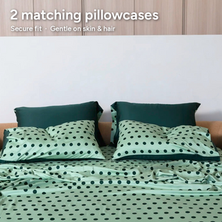 Cooling Bamboo Sheet Set | Polka