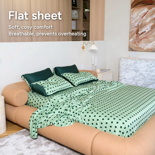 Cooling Bamboo Sheet Set | Polka