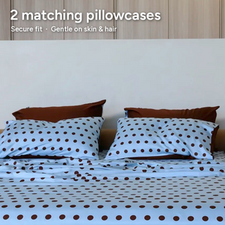Cooling Bamboo Sheet Set | Polka