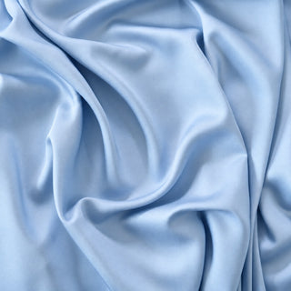 Sky bamboo sheet set, closeup view