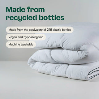 Made from recycled bottles
