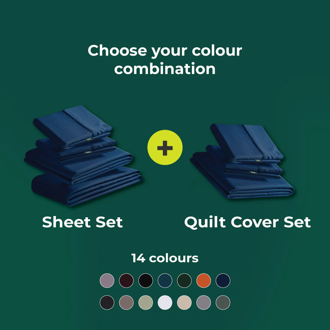 Sheet Set & Quilt Cover Bundle
