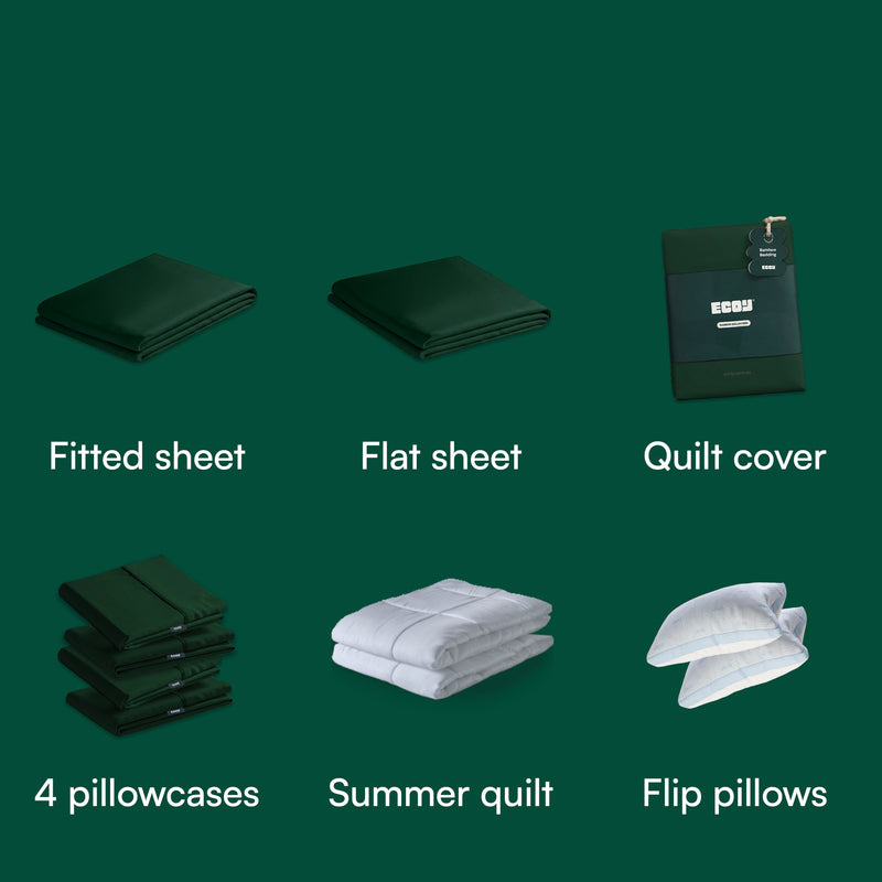 Cooling Bamboo Ultimate Bedding Bundle