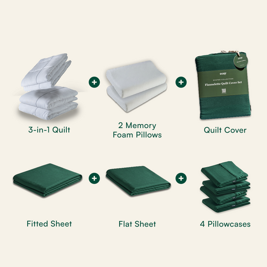 Flannelette Ultimate Bedding Bundle