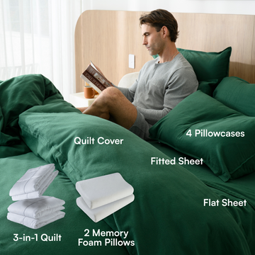 Flannelette Ultimate Bedding Bundle