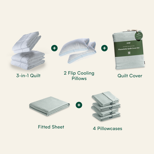 Flannelette Ultimate No Top Sheet Bundle