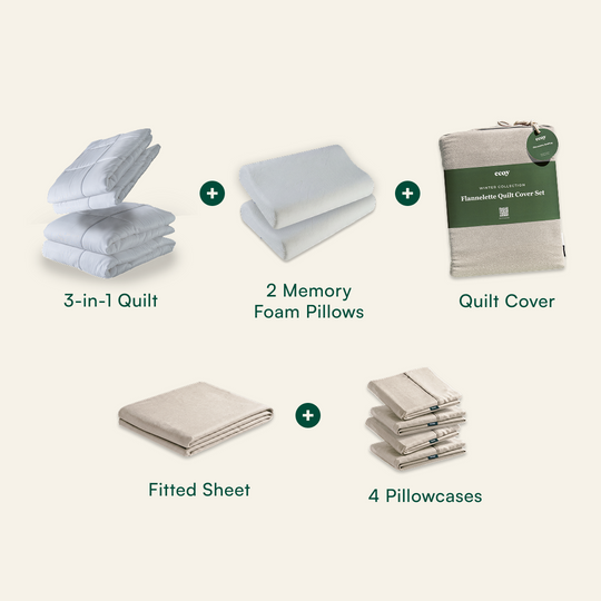Flannelette Ultimate No Top Sheet Bundle