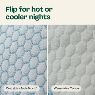 Cool side and warm side