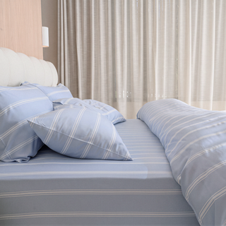 Cooling Bamboo Sheet Set | Stripes