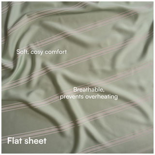 Fur-friendly Bamboo Flat Sheet