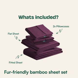 Fur-friendly Bamboo Sheet Set