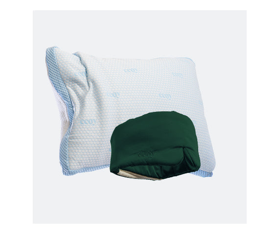 Flip Cooling Pillow + Cooling Sleep Mask Combo