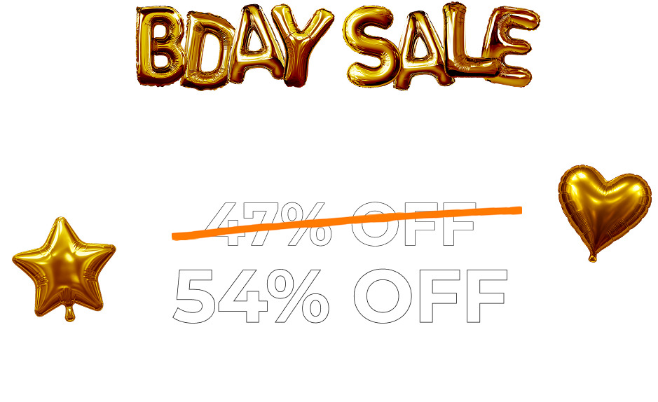 Bday Sale