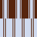 Iced / Chocolate + Iced Stripe Pillowcases