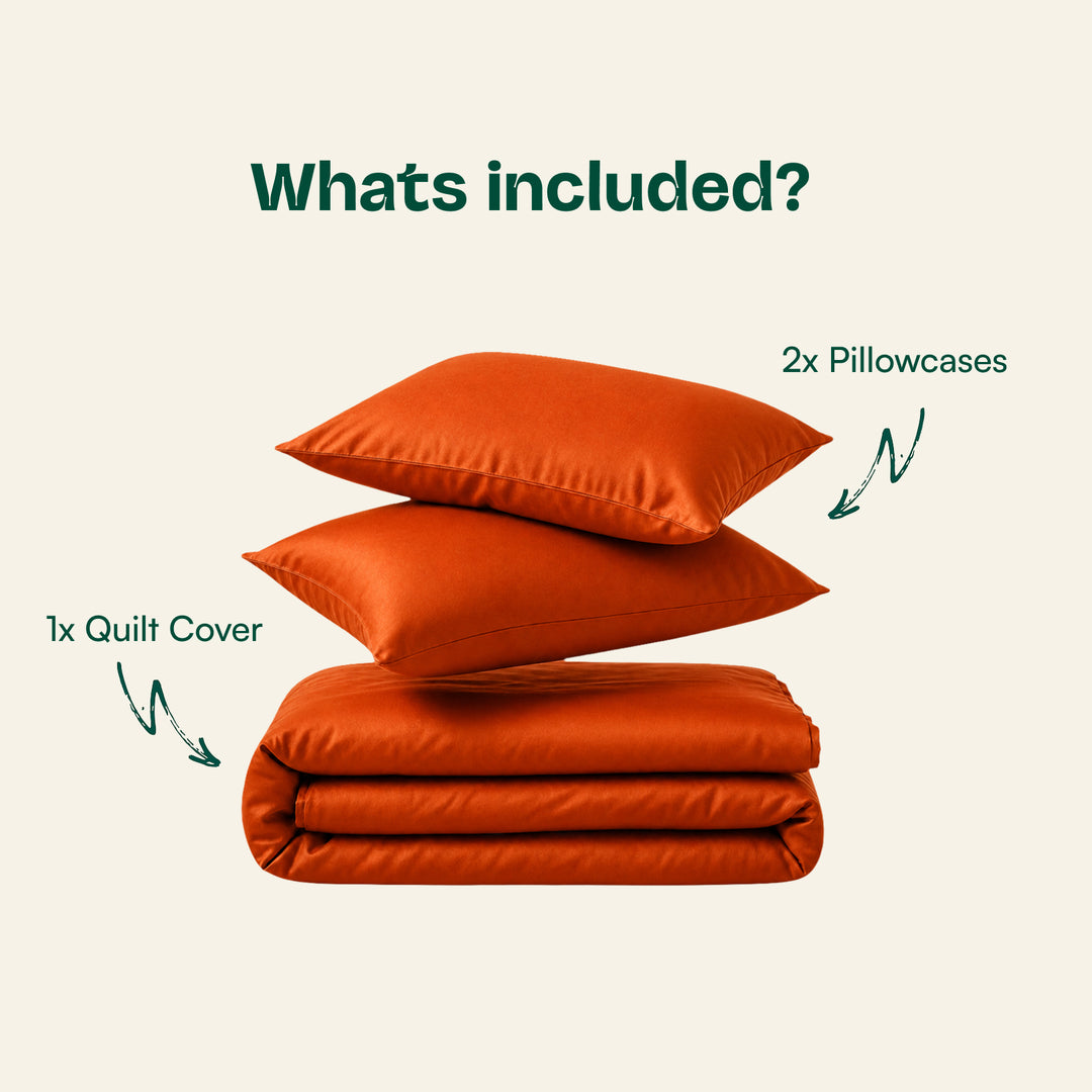 Cooling Bamboo Quilt Cover Set