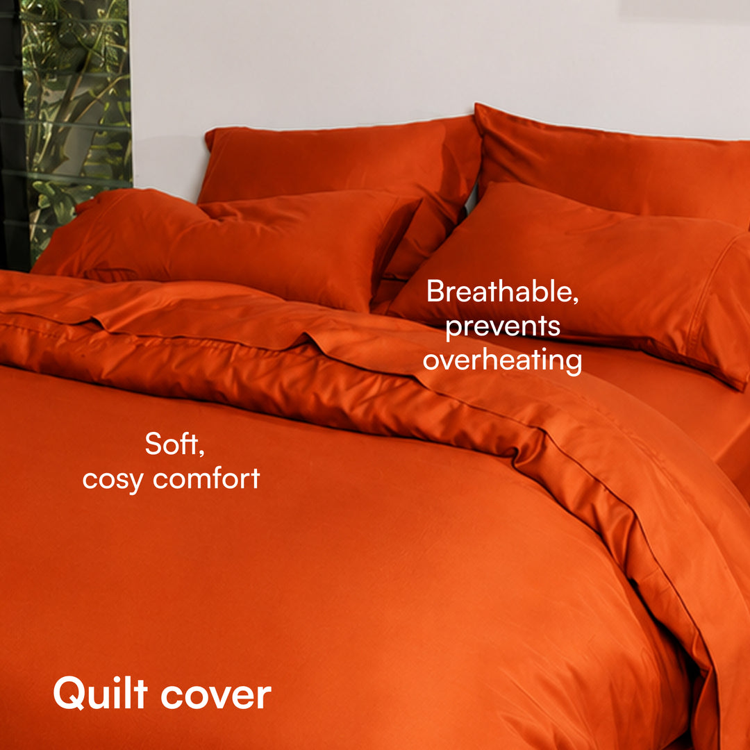 Cooling Bamboo Quilt Cover Set