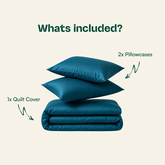 Cooling Bamboo Quilt Cover Set