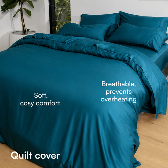 Cooling Bamboo Quilt Cover Set