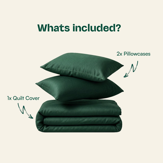Cooling Bamboo Quilt Cover Set