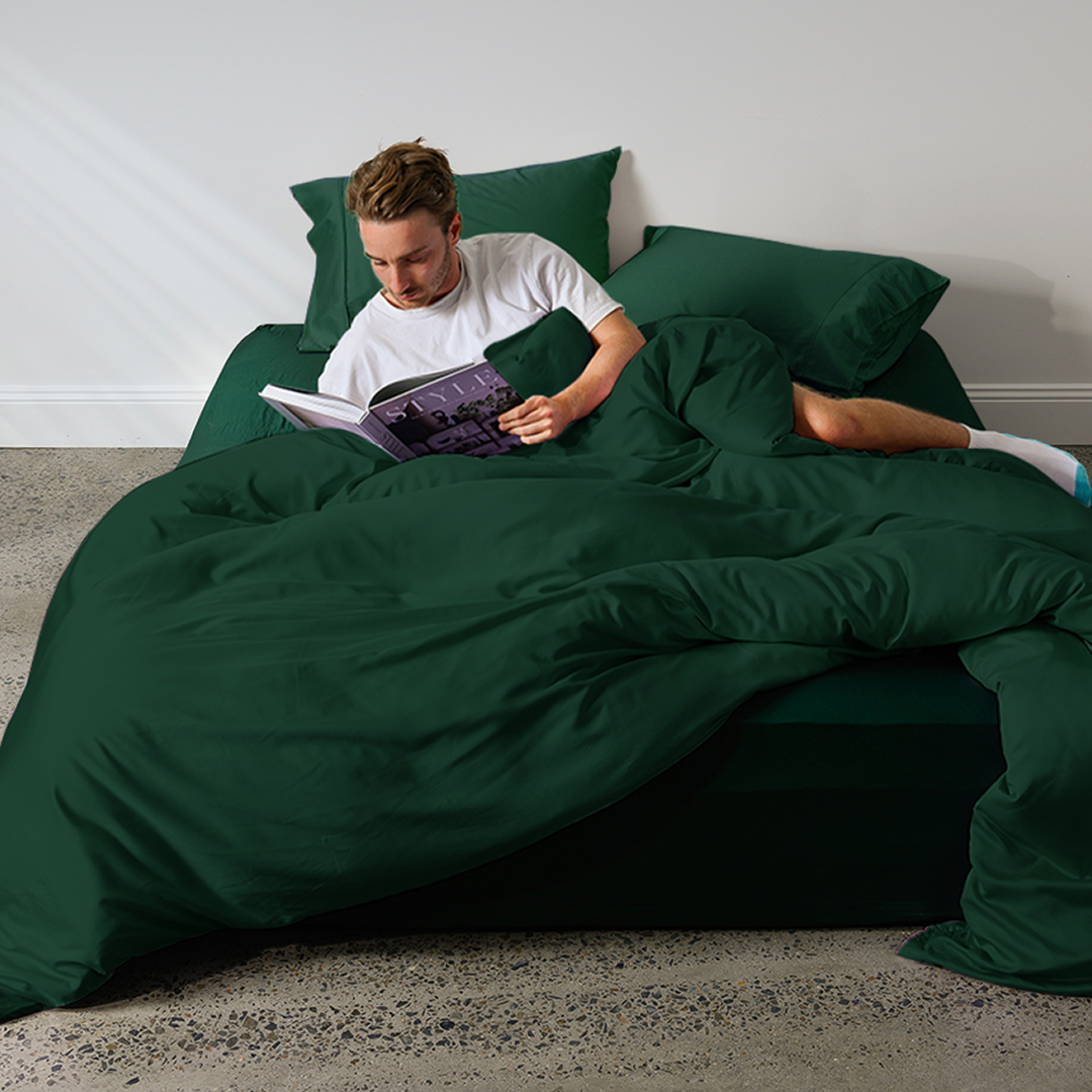 Cooling Bamboo Quilt Cover Set
