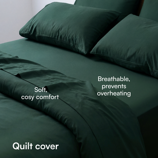 Cooling Bamboo Quilt Cover Set