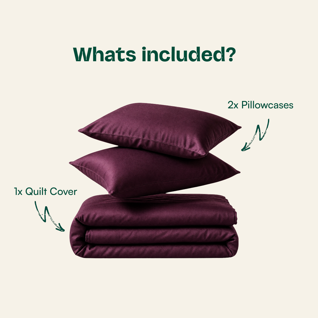 Cooling Bamboo Quilt Cover Set