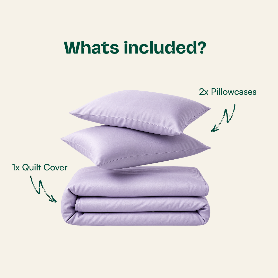 Cooling Bamboo Quilt Cover Set