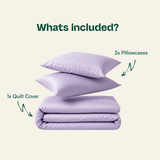 Cooling Bamboo Quilt Cover Set