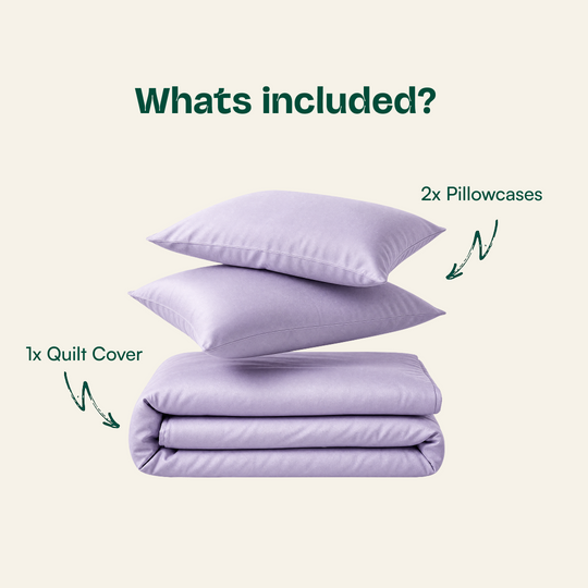 Cooling Bamboo Quilt Cover Set